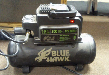 Blue Hawk air compressor